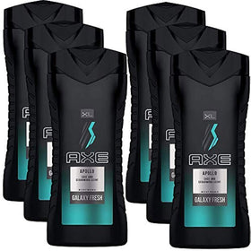 AXE Apollo body wash bottle pouring for a refreshing daily cleanse