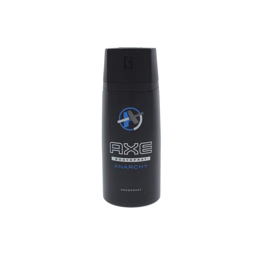 AXE Bodyspray Anarchy 4 oz packaging box for the 4-pack
