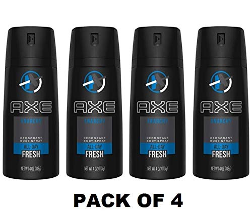 AXE Bodyspray Anarchy spray-dispense in action for quick refresh