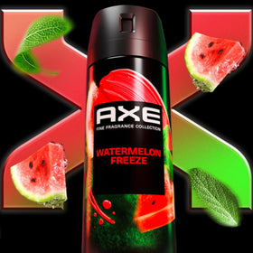AXE Cherry Spritz bottle shot highlighting a fruity, refreshing spring vibe