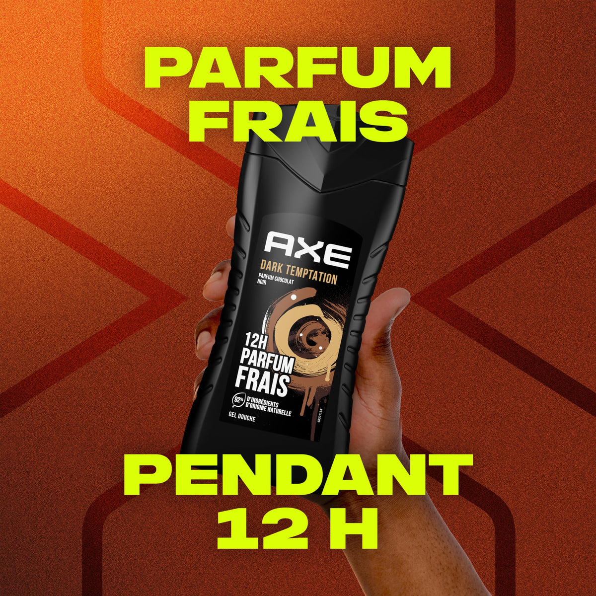 AXE Dark Temptation fragrance profile emphasizing seductive and enchanting notes.