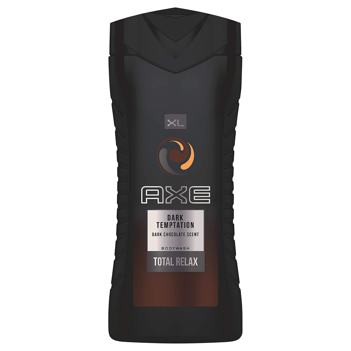 AXE 3-pack pack-shot emphasizes value for multiple showers.