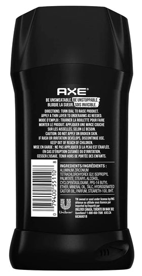 AXE Dry Phoenix pack of 3 packaging shown for gym and travel