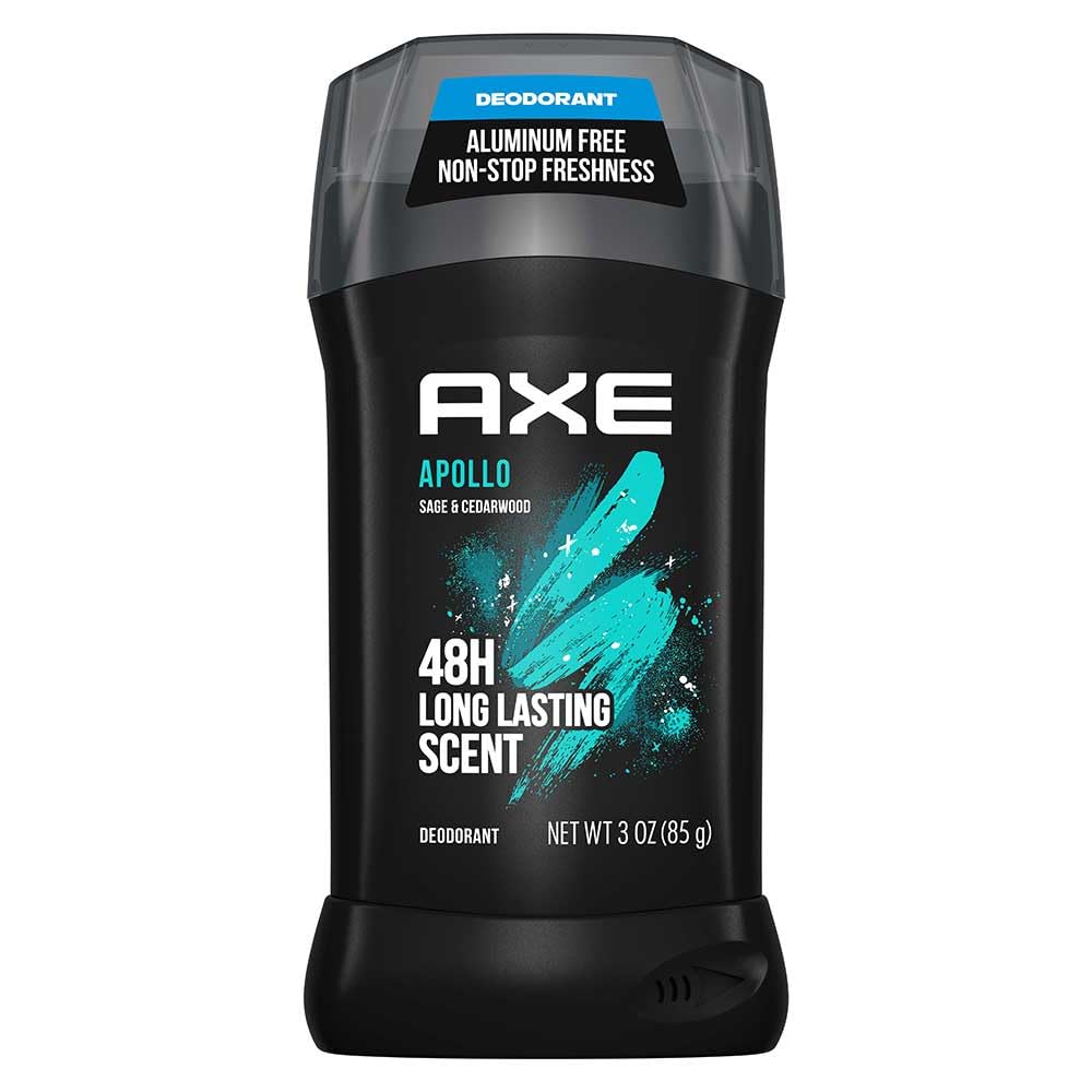 Axe Apollo multi-pack back view highlighting value pack of 12 for restocking.