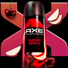 AXE Watermelon Freeze spray close-up emphasizing sage and lime notes