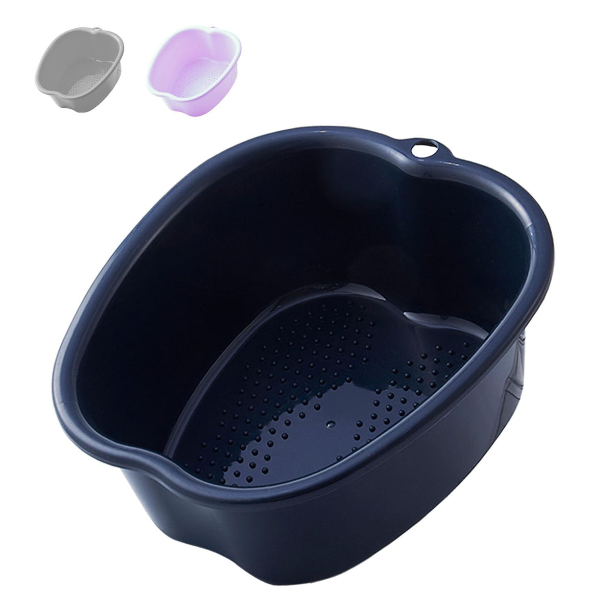 AXLOFO foot soaking tub with large capacity for relaxing, spill-free soaks.