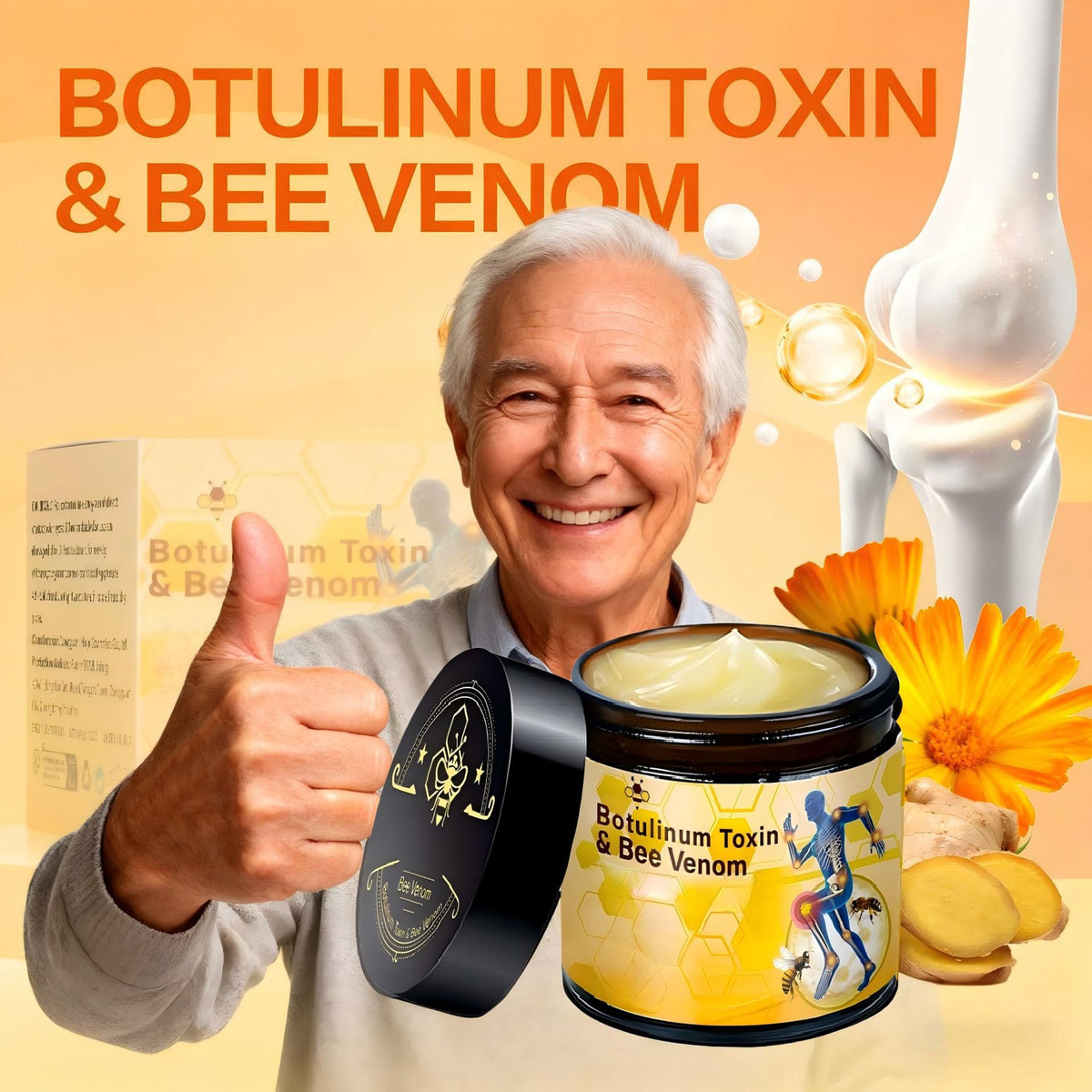Axnzp botulinum bee venom cream for neck relief may ease daily discomfort.