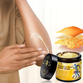 Axnzp botulinum bee venom cream 2pcs packaging highlights easy home use.