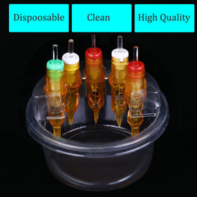 AYDZWJM two-in-one design prevents color mixing and eases needle waste collection.