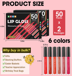 AZEN daily wear gloss with light, soft shine