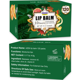 AZEN lip balm cherry bulk for fruity nourishment and smooth lips.
