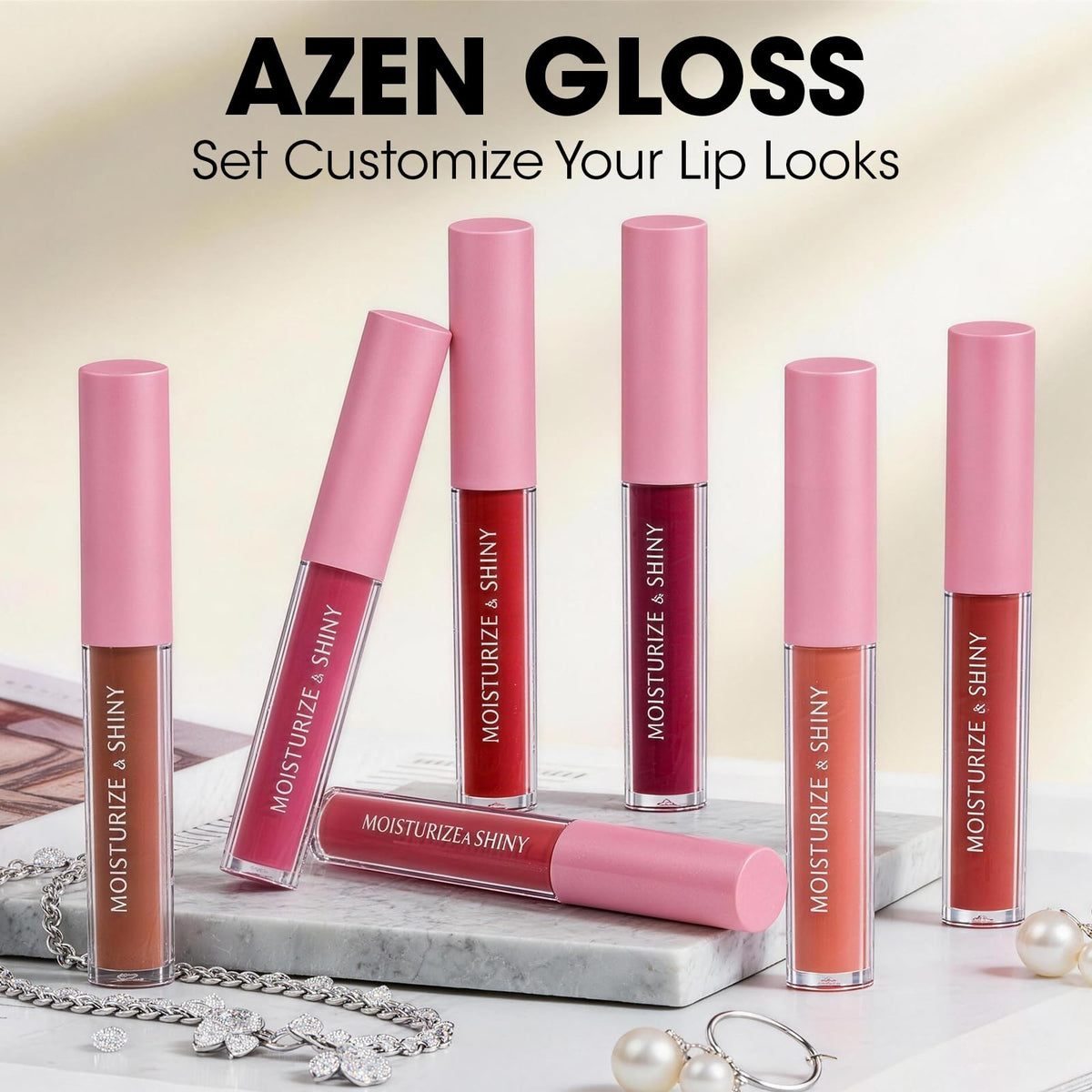 AZEN lip gloss bulk gift idea for birthdays and holidays