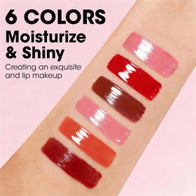 AZEN hydrating gloss with vitamin E and coconut oil for moisturized lips