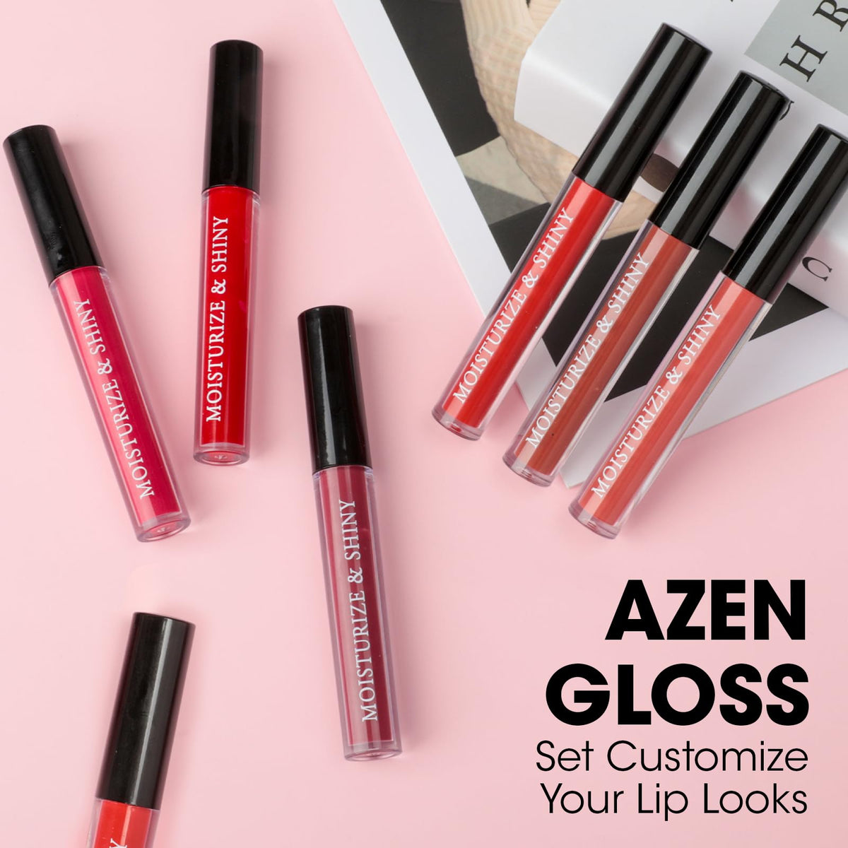 AZEN moisturizing gloss helping lips feel softer and comfortable