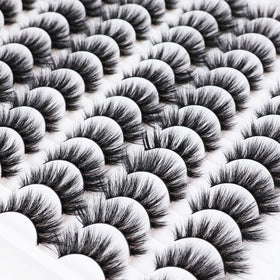 Azenlo 3D fluffy lashes for dramatic volume and comfort.