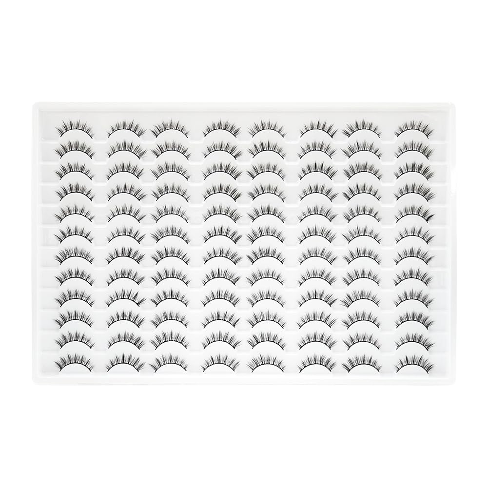 Azenlo bulk strip lashes 48-pairs for wholesale versatile styling