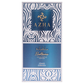 Azha Classiq Sultana packaging box with premium presentation
