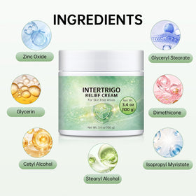 Azirkel Intertrigo Cream leaves a smooth matte finish for all-day wear