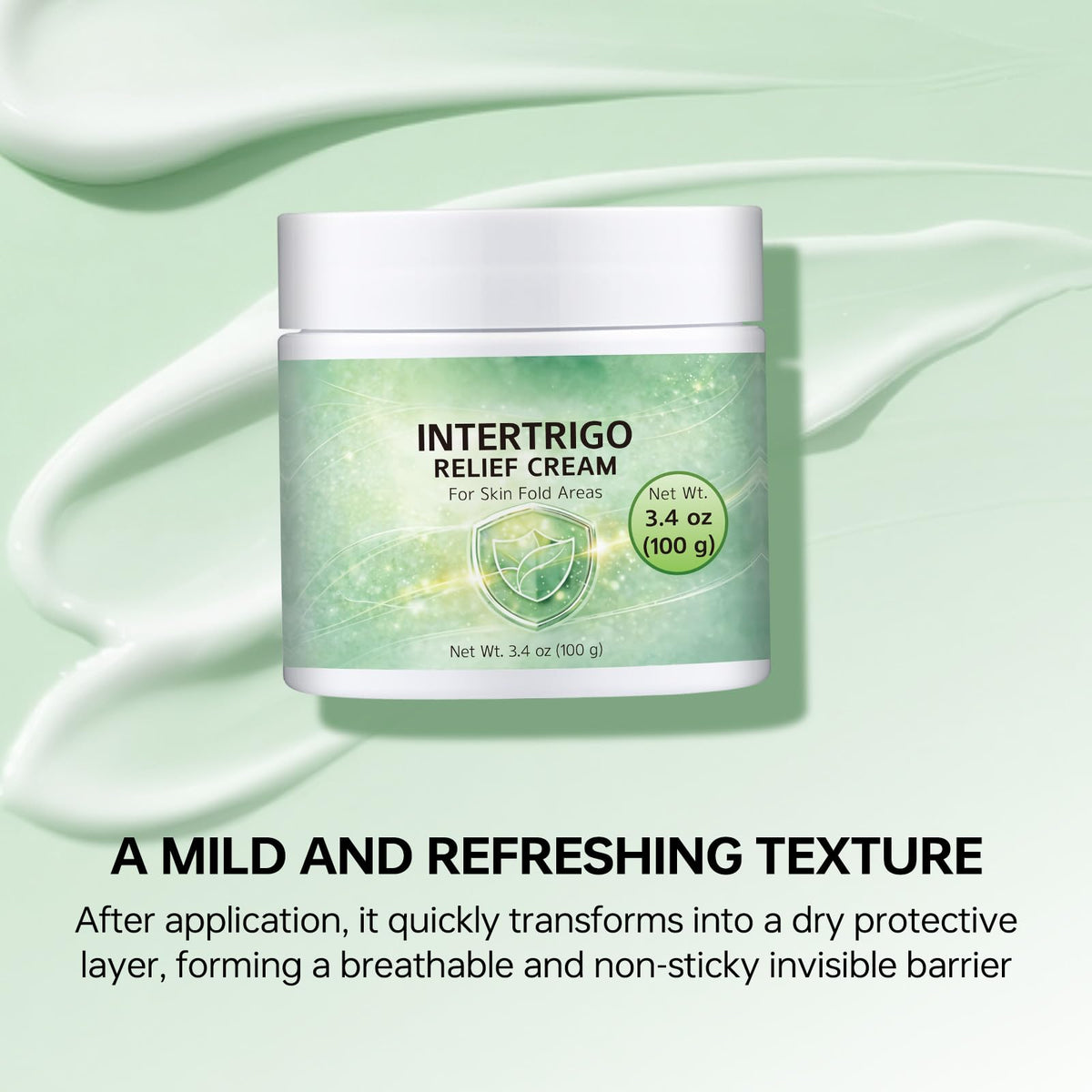 Azirkel Intertrigo Cream for inner thighs delivers friction relief and lasting protection