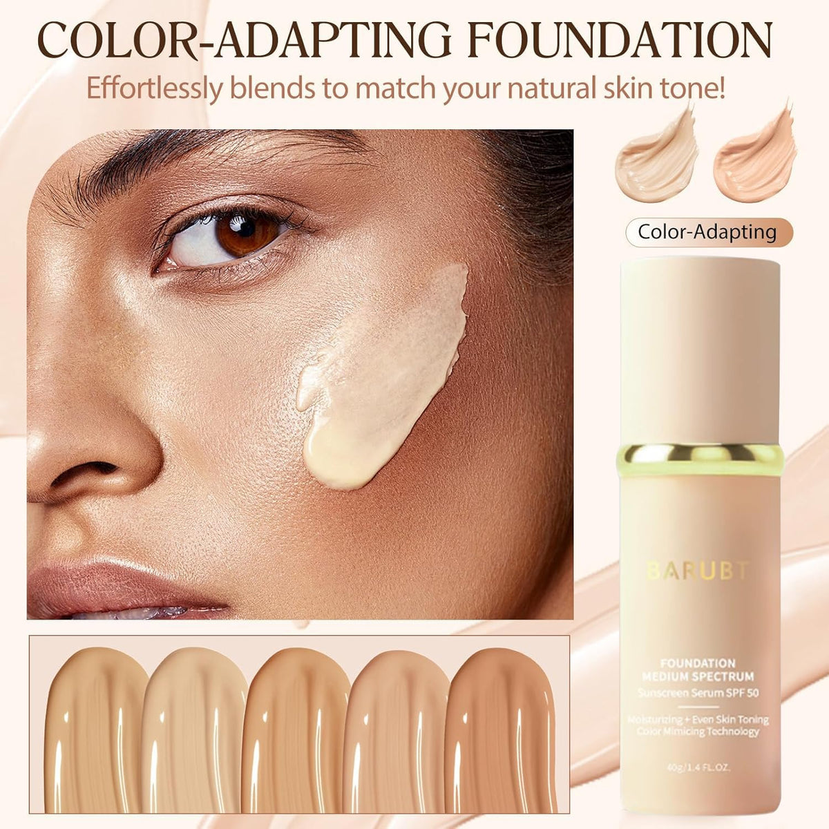 Azmaker natural look finish suited for daily wear and travel