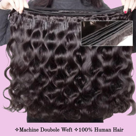 AZONA bundle closeup shows soft silky texture ideal for long-lasting waves.