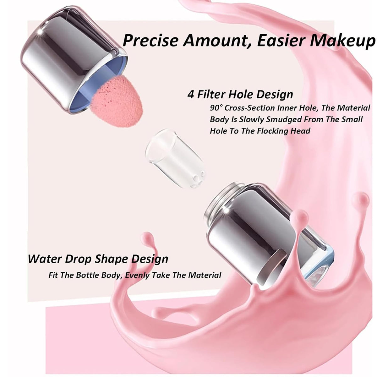 Aztk JC04 matte finish adds natural warmth to the complexion.