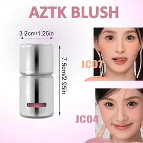 Aztk JC04 multi-use shade for blush, highlight, and contour.