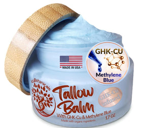 AzulBotanicals copper peptide ghk-cu balm jar closeup for radiant hydration
