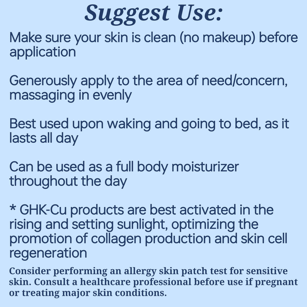 AzulBotanicals Suitable for face, hands, and body care.