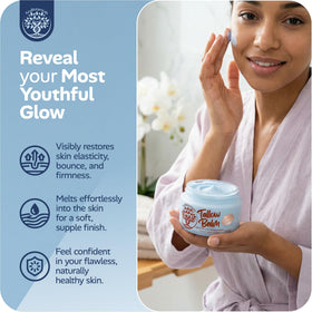 AzulBotanicals closeup reveals smoother skin texture after application