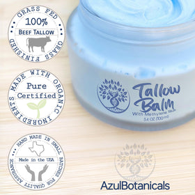 AzulBotanicals Rich vitamins A, D, E support skin nourishment.