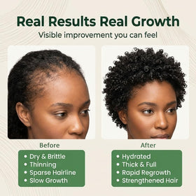 Azure Batana Oil hair strands close-up highlights fatty acids nourishing tresses
