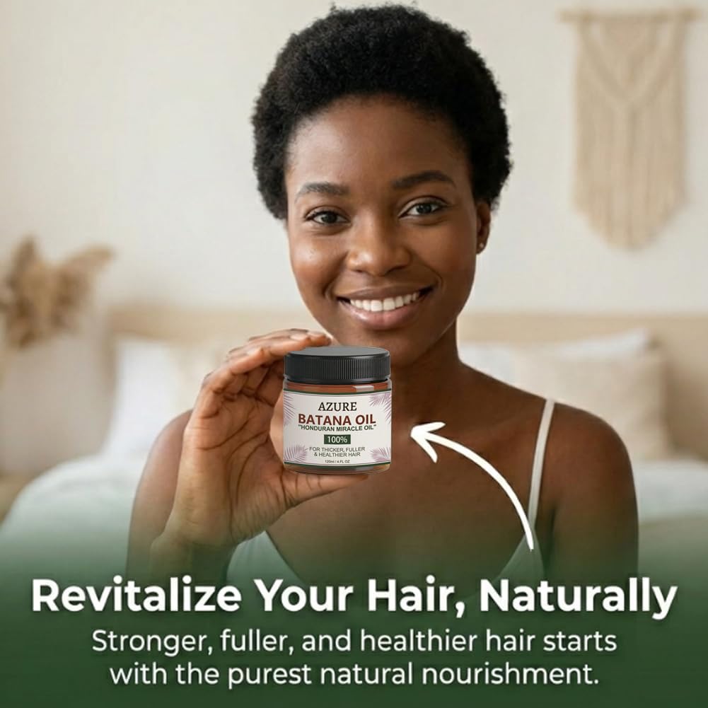 Azure Batana Oil protective style care suitable for braids and locs