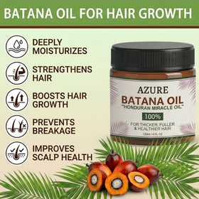 Azure Batana Oil scalp moisturizing demonstrates soothing dry scalp support