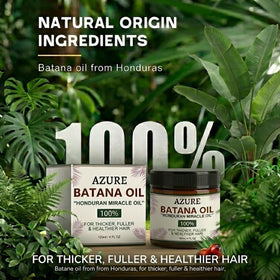 Azure Batana Oil texture application demonstrates butter-like melt for conditioning