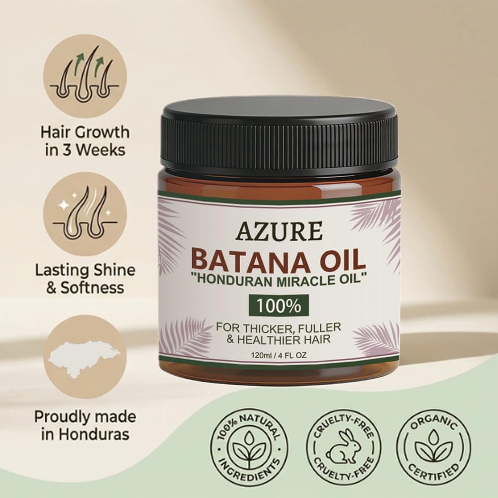 Azure Batana Oil thick-hair visual illustrates potential fuller strands