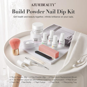 AZUREBEAUTY base coat liquid provides even foundation for color layering.