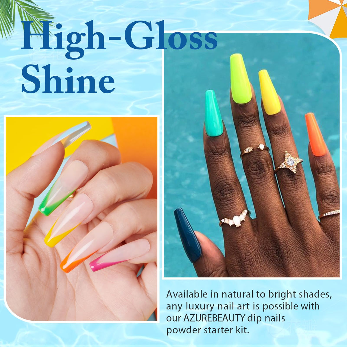 AZUREBEAUTY base coat tube for smooth adhesion and long-lasting wear