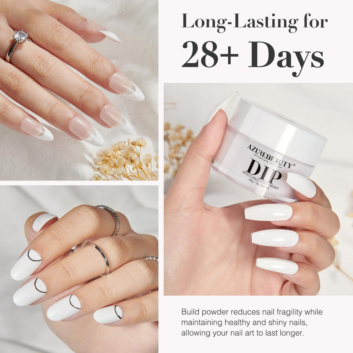 AZUREBEAUTY bond coat liquid supports strong adhesion without lamp curing.
