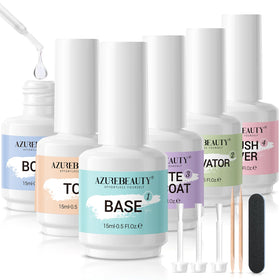 AzureBeauty Dip Bond bottle priming nails for durable adhesion