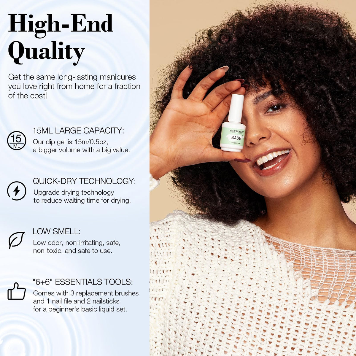 AzureBeauty Brush Saver helps extend brush life between uses