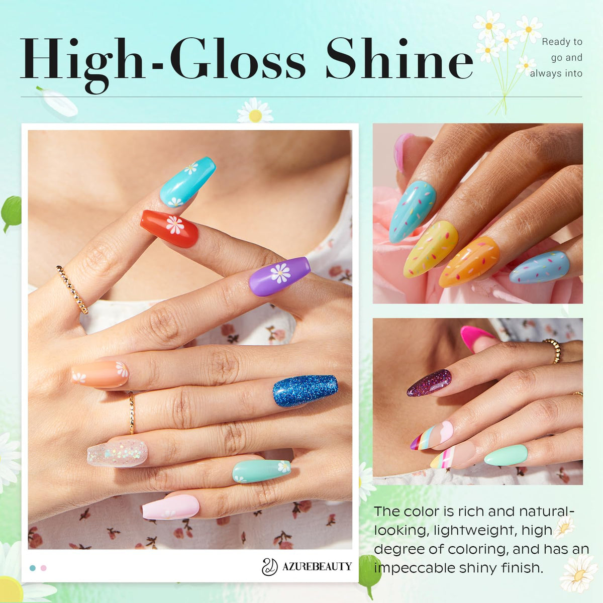 AzureBeauty base coat bottle ready for durable dipping