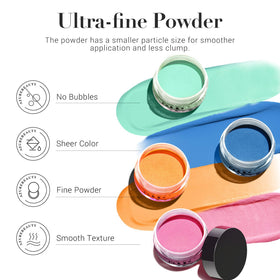AZUREBEAUTY dip powder nail art collection enables salon-style results at home