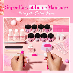 AzureBeauty nail sticks and tools arranged for starter manicure.