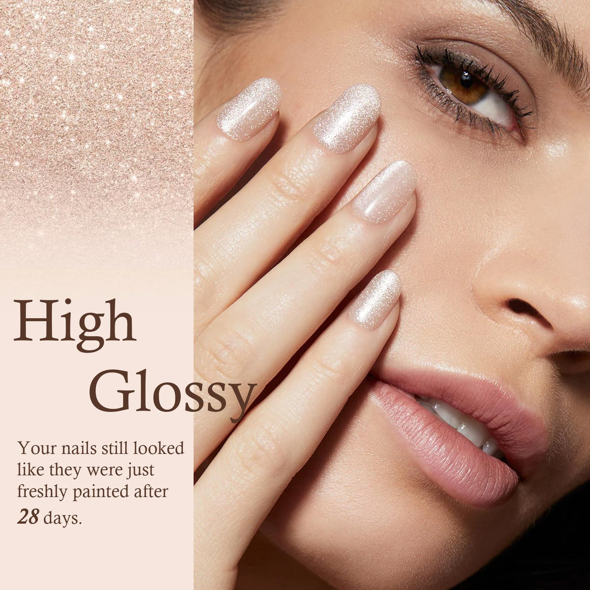 AZUREBEAUTY recycling tray keeps powder tidy during manicures.