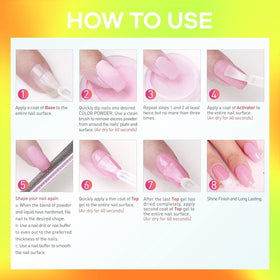 AZUREBEAUTY low-odor formula with strong adhesion for durable results.