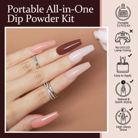 AZUREBEAUTY Nail Brush and File Set image for precise prep