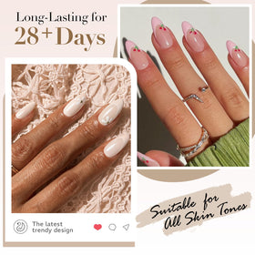 AzureBeauty nude pink beige gel polish for versatile everyday wear.