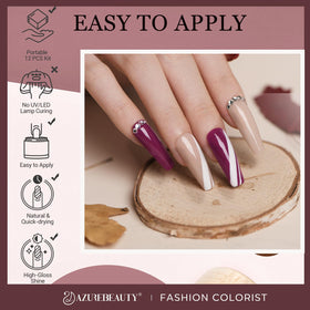 AZUREBEAUTY recycling tray and tools for an efficient at-home manicure session