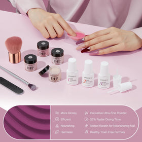 AZUREBEAUTY salon-quality at-home dip nails for professional-looking manicures